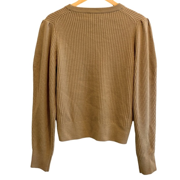 BNWT Aritzia Wilfred Ayla Sweater in Gold Camel (no tags) - Picture 2 of 8